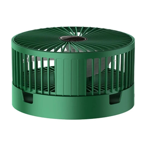 Foldable Table Desk Fan,3-Speeds Portable USB Rechargeable Telescopic Floor White Compact Cooling